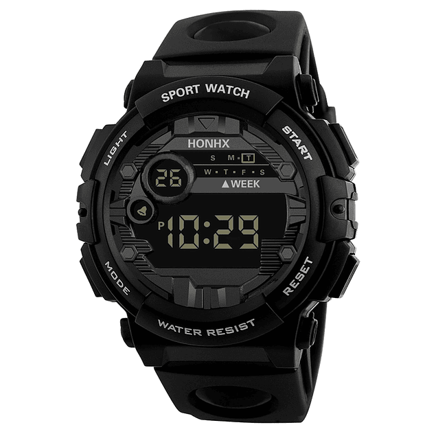 Reloj LED Digital Hombre Electronico Deportivo Casual 62X66F