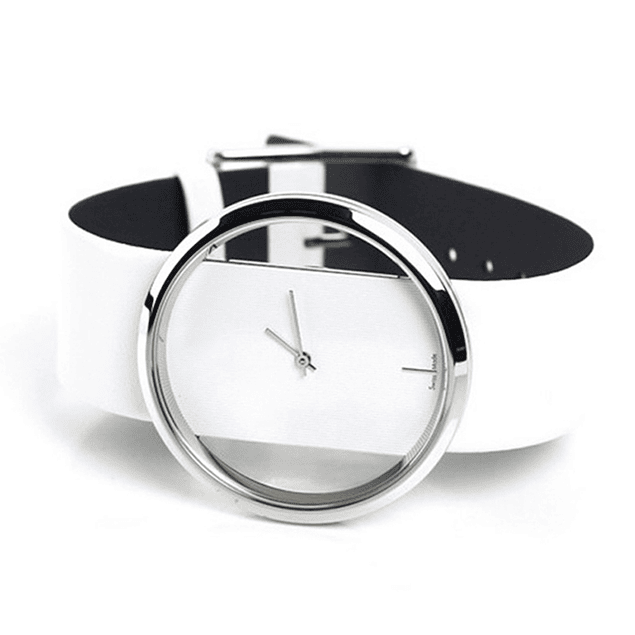 Reloj Cuarzo Casual Mujer Correa Cuero PU OEM