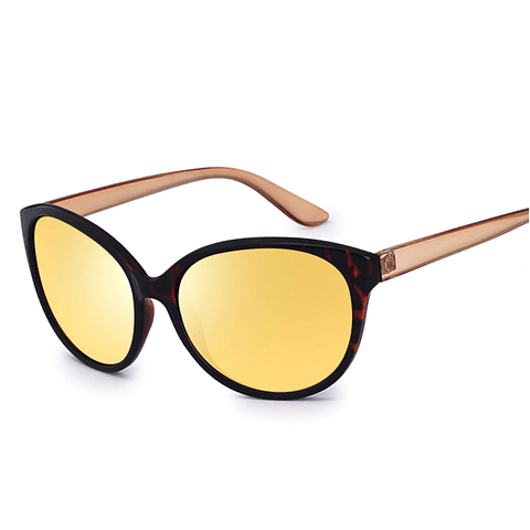 Gafas Policromaticas FENCHI Mujer UV400 Polarizadas 1074 Cafe