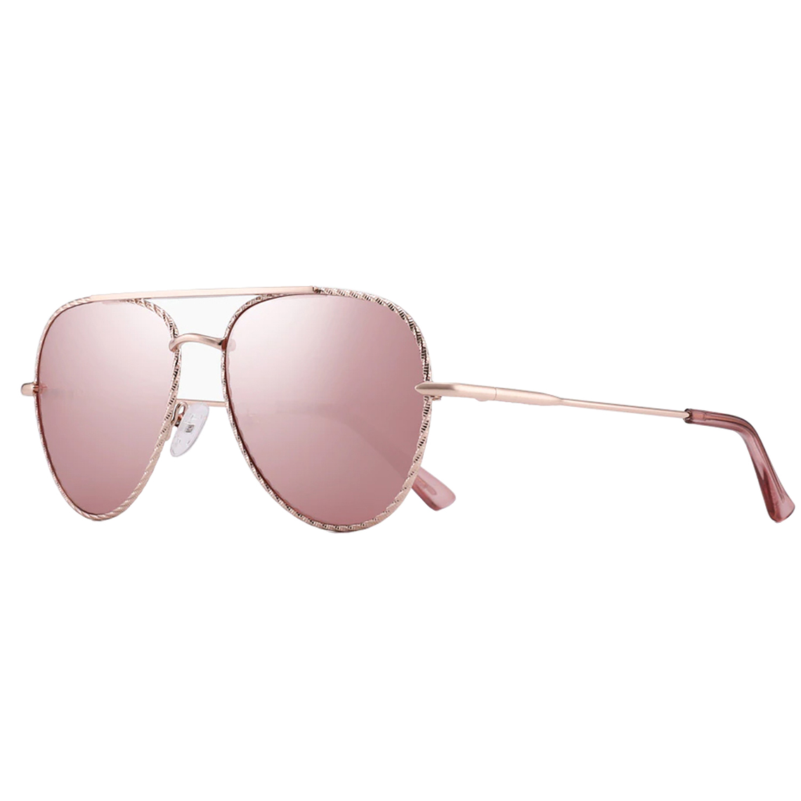 Gafas Lentes Sol FENCHI Mujer Piloto Conduccion UV400 5047 Rosado 1