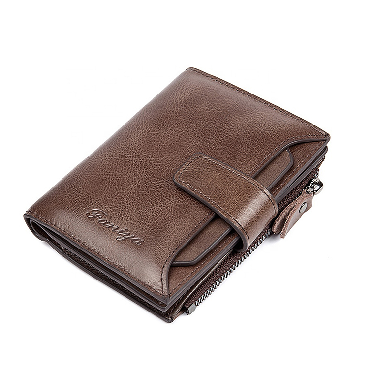 Billetera Cuero UBMD Bloqueo RFID Monedero 6061 1