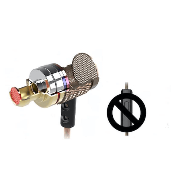 KZ ED2 Audifonos Profesionales Estereo Sin Microfono 3.5mm