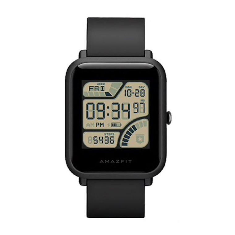 Reloj Negro Smartwatch AMAZFIT BIP GPS Duracion Bateria 45 Dias 1