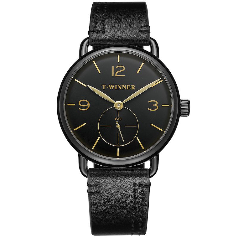 Reloj Mecanico Hombres Maquinaria Acero Inoxidable 468 Negro 2