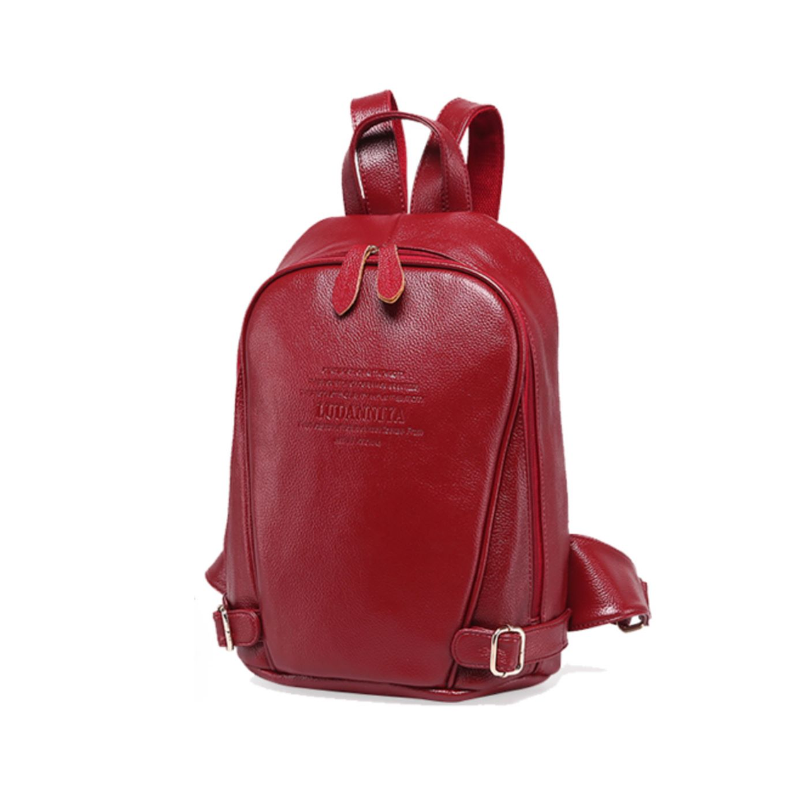 Bolso Mujer Mochila Cuero PU Mediano N693 3