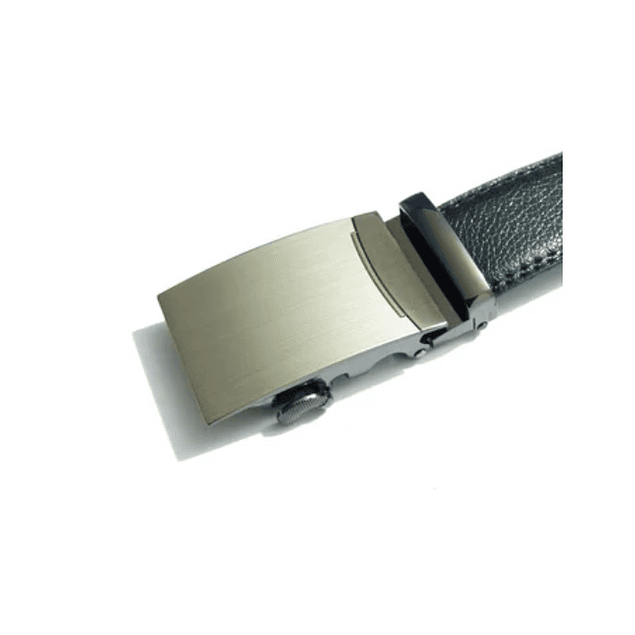 Cinturon Hombre Lujo Hebilla Automatica ZDK843M1 - Color Negro