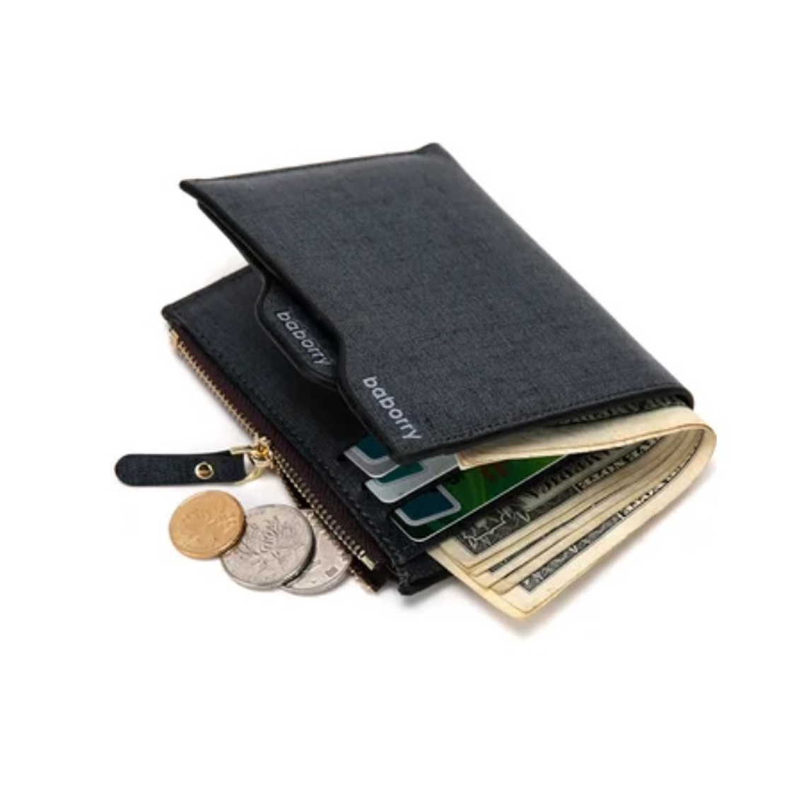 Billetera Monedero Hombre - Color Azul 1