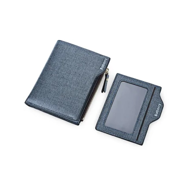 Billetera Monedero Hombre - Color Azul 2