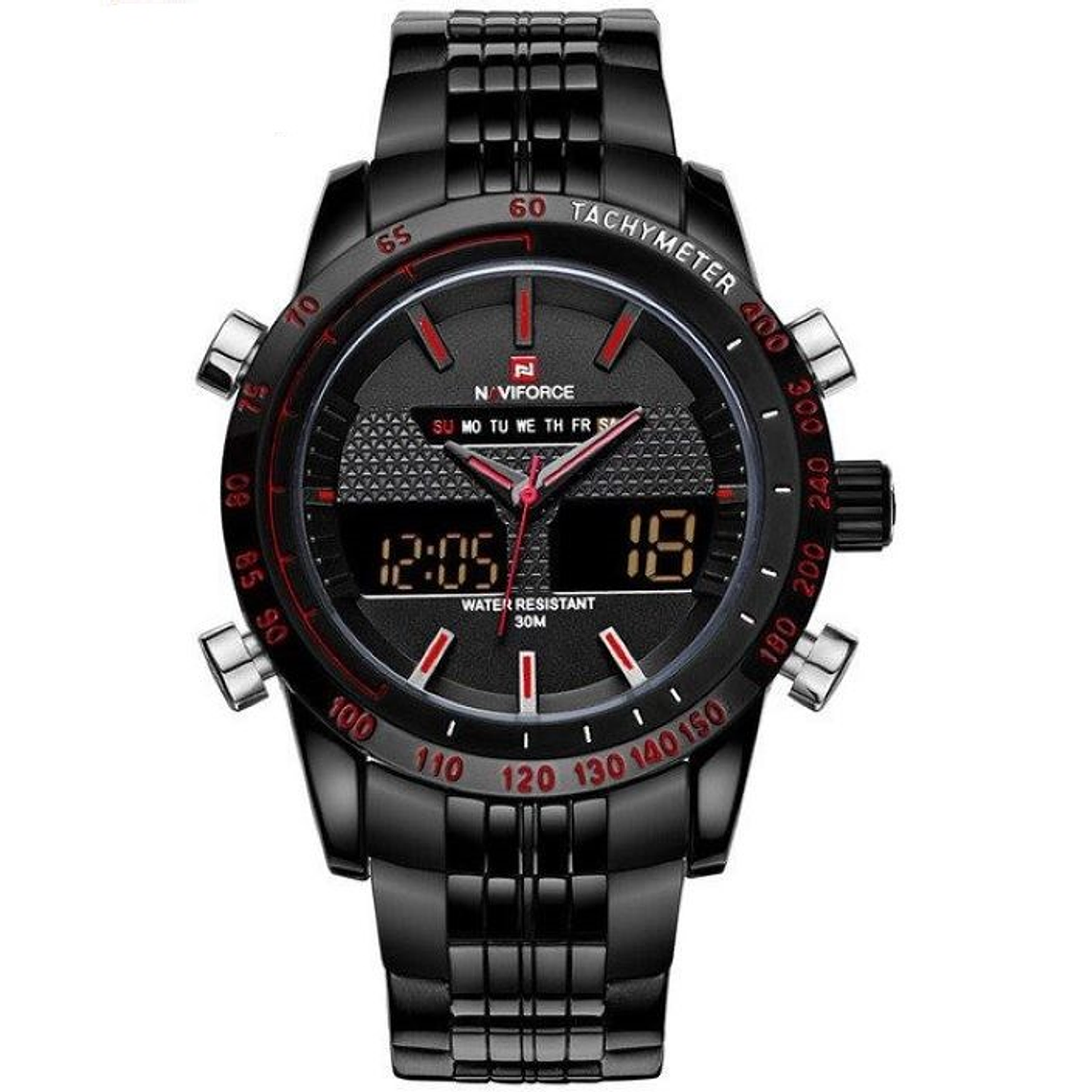 Reloj Hombre NAVIFORCE Análogo Digital Acero Inoxidable NF9024M 1