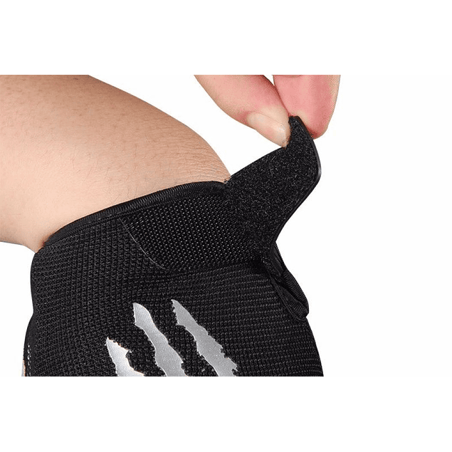 Guantes Ciclismo Negro Garras Pantalla Tactil