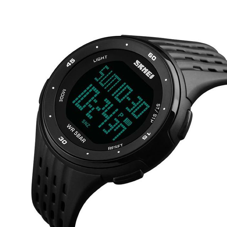 Reloj Deportivo Digital Led SKMEI 1219 Natación 50M Negro 2