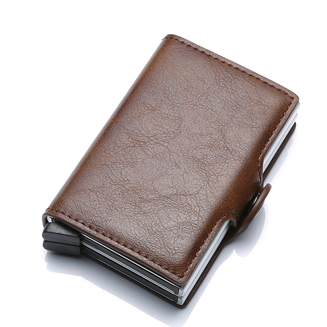 Billetera Tarjetero UBMD Aluminio Bloqueo RFID Hombres 9768 2