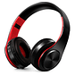 Audifonos Bluetooth Inalambricos Estereo Plegables Rojo - Miniatura 1