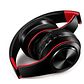 Audifonos Bluetooth Inalambricos Estereo Plegables Rojo - Miniatura 3