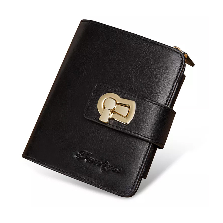 Billetera Cuero UBMD Mujer Monedero Bloqueo RFID 6096 1