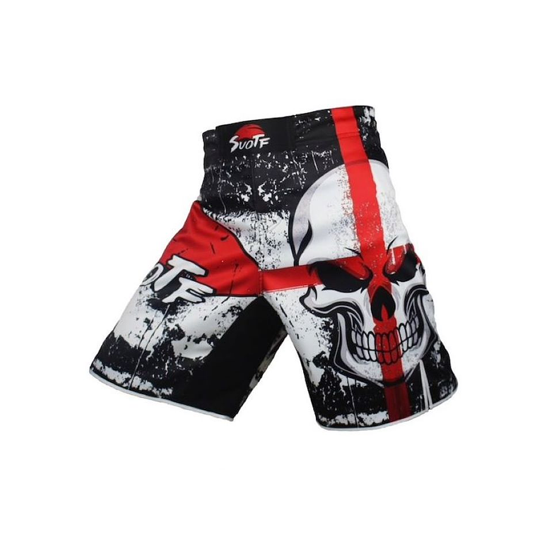 Pantaloneta Hombres MMA Boxeo Skull Kickboxing Muay Thai 1