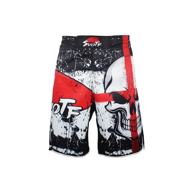 Pantaloneta Hombres MMA Boxeo Skull Kickboxing Muay Thai 3