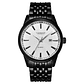 Reloj CURREN 8052 Hombres Lujo Casual Cuarzo Negro Blanco - Miniatura 2