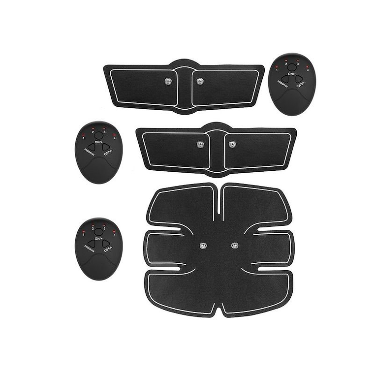 Tonificador Muscular Abdominal Brazos Piernas Vibracion 3pcs 1