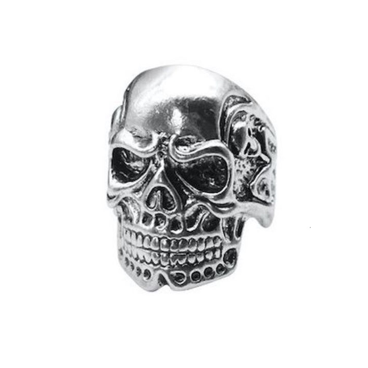 Anillo Hombres Skull Vintage Punk Aleacion 1