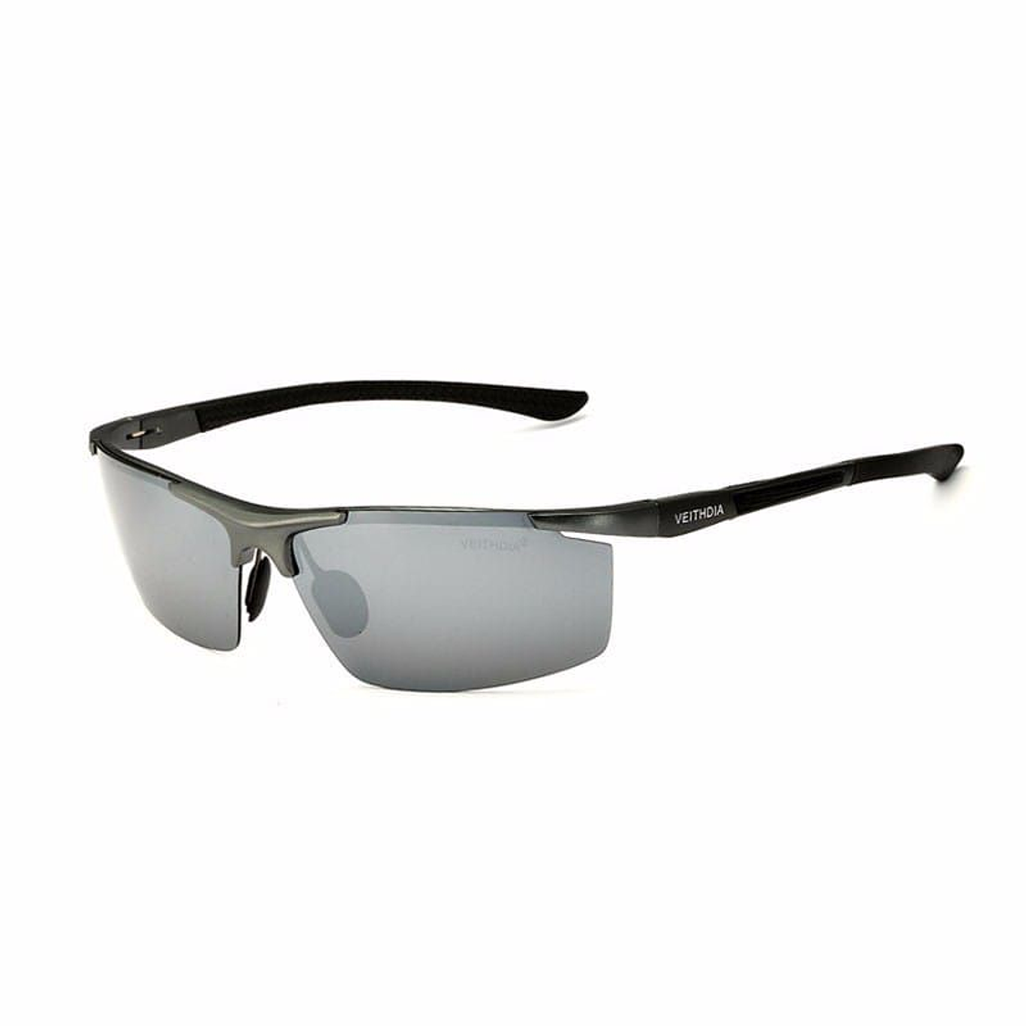 Gafas Sol Polarizadas Hombre Veithdia 6588 Color Plateado 1