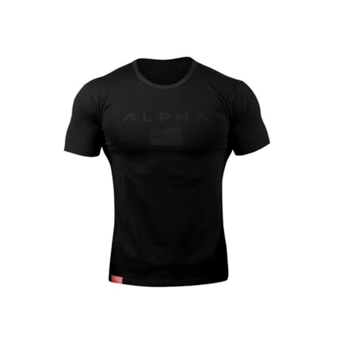 Camiseta Deportiva Hombre Manga Corta 12032 Negro 1