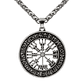 Dije Collar Vegvisir Simbolo Vikingo Islandes 10DFV - Miniatura 2
