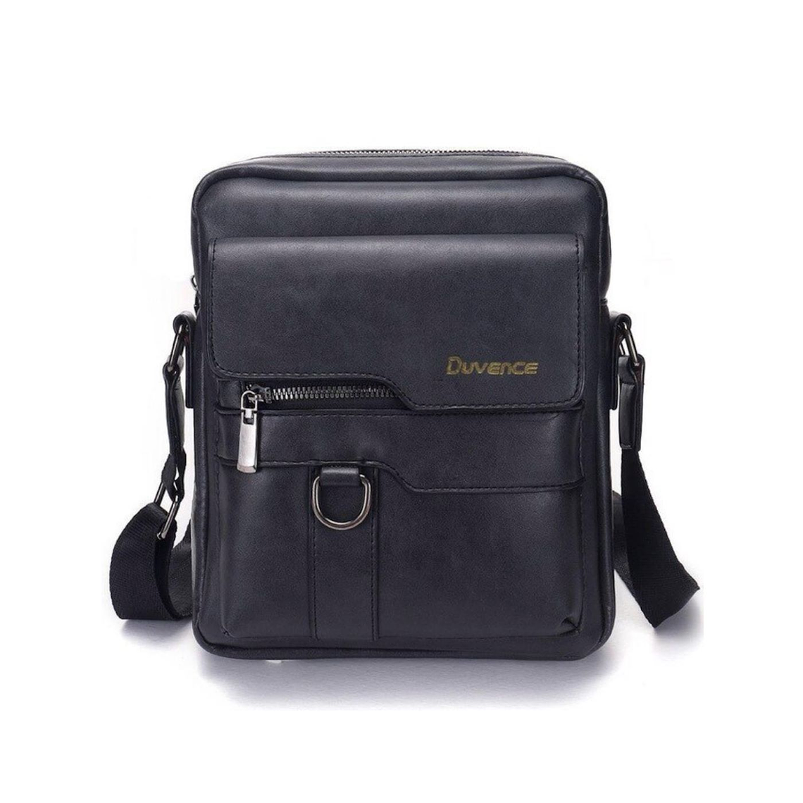 Bolso Hombre Cuero PU Pequeño 13033 Negro 1