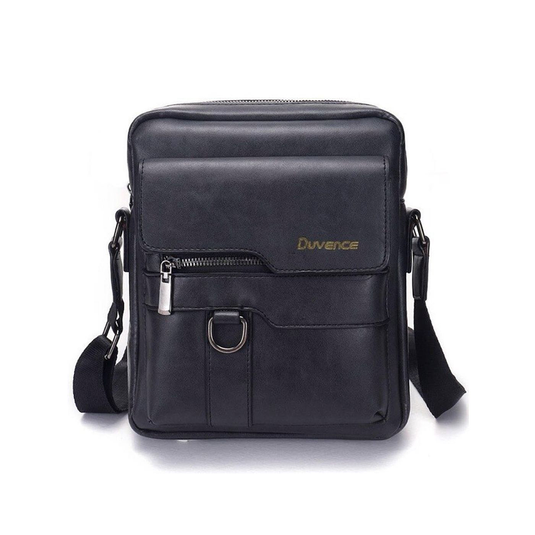 Bolso Hombre Cuero PU Pequeño 13033 Negro 1