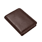 Billetera Hombre Corta Tarjetero Plegable Cuero PU MW08193 Cafe - Miniatura 1