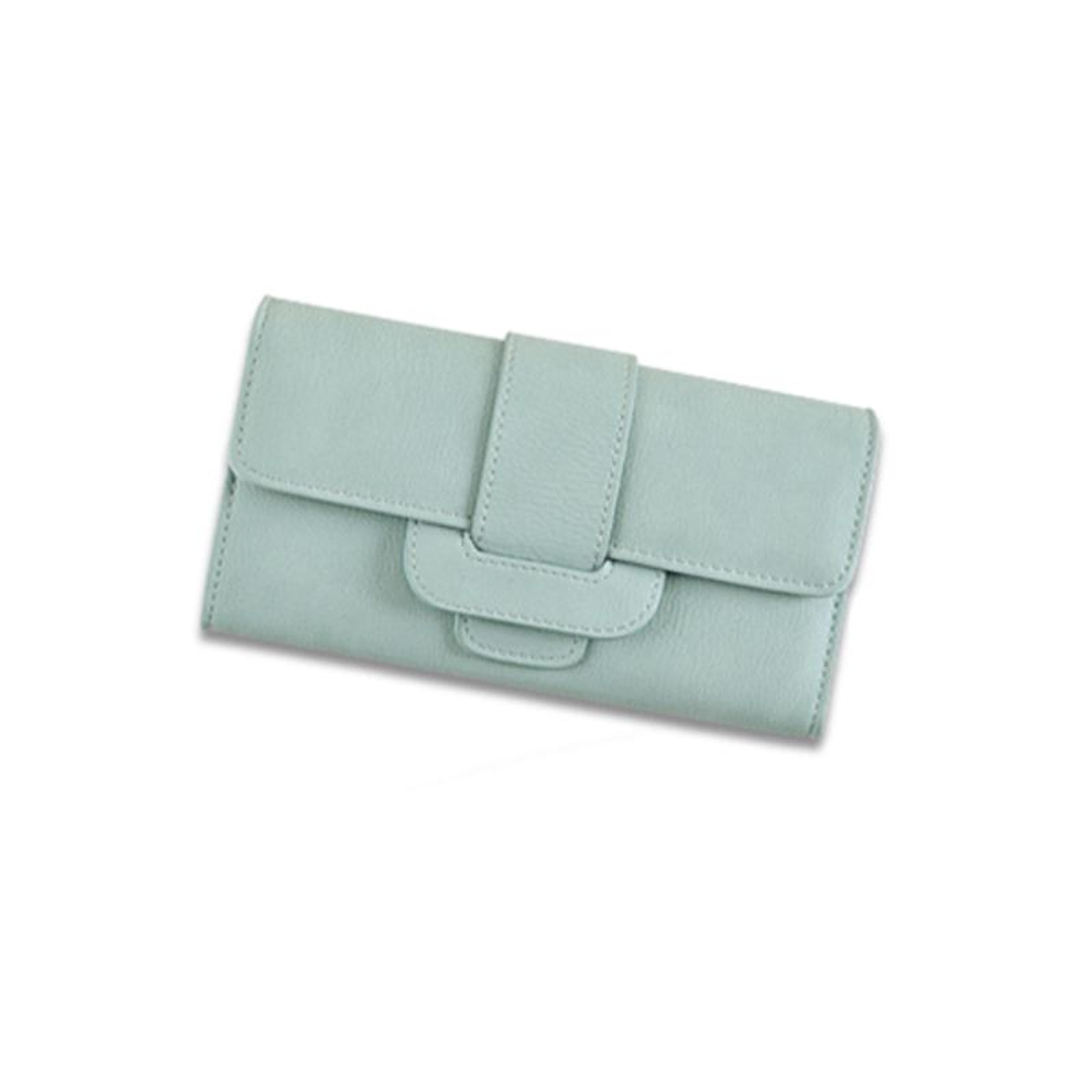 Billetera Mujer Larga Cuero PU Moderna Lujo QXMJ  3