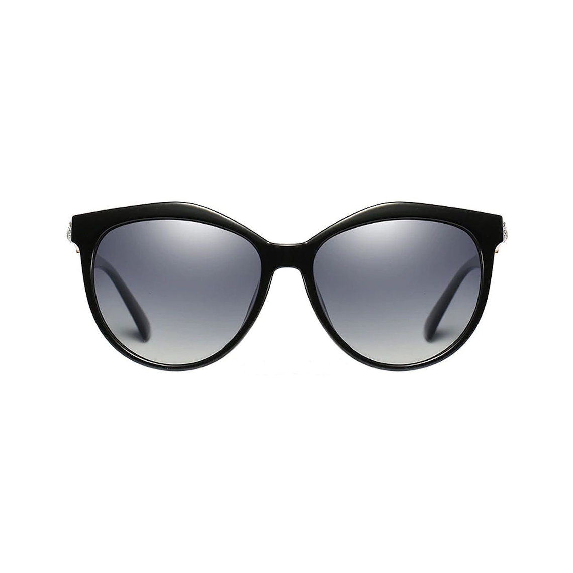 Gafas Lentes Sol Mujer Ojo De Gato Polarizadas UV400 3015 Negro 2