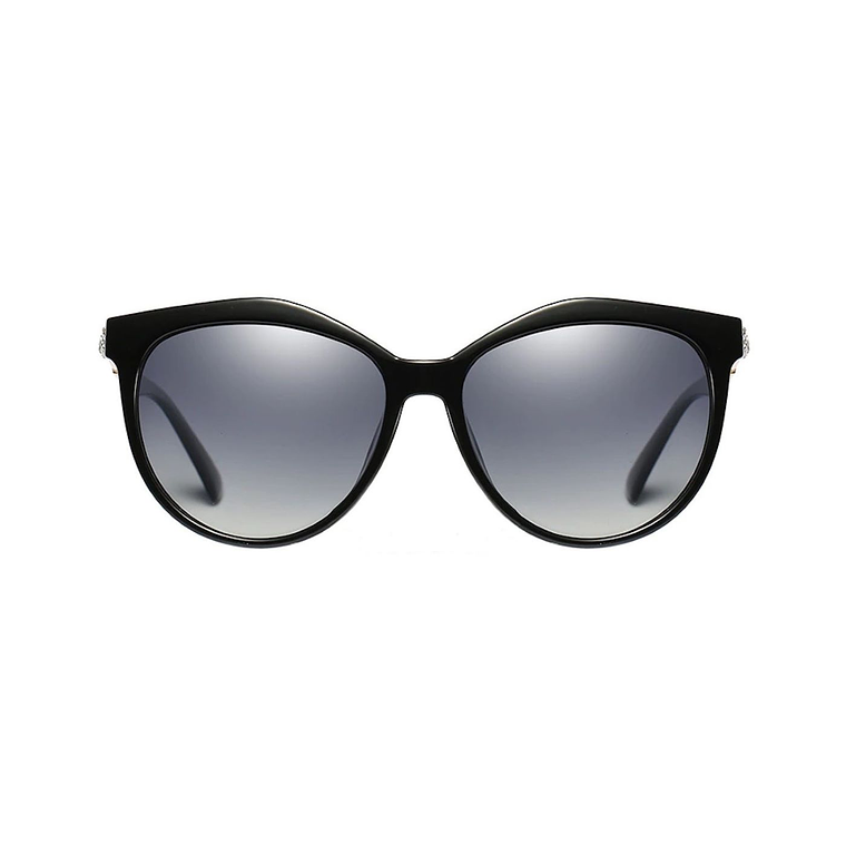 Gafas Lentes Sol Mujer Ojo De Gato Polarizadas UV400 3015 Negro 2