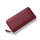 Billetera Mujer Larga Cremalleras Cuero PU Monedero B368 - Miniatura 2