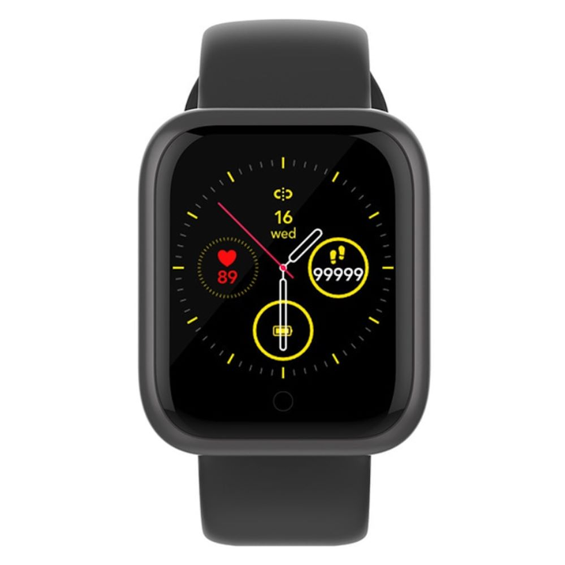 Smartwatch GT Reloj Inteligente Podometro Pantalla Color Negro 1