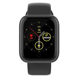 Smartwatch GT Reloj Inteligente Podometro Pantalla Color Negro