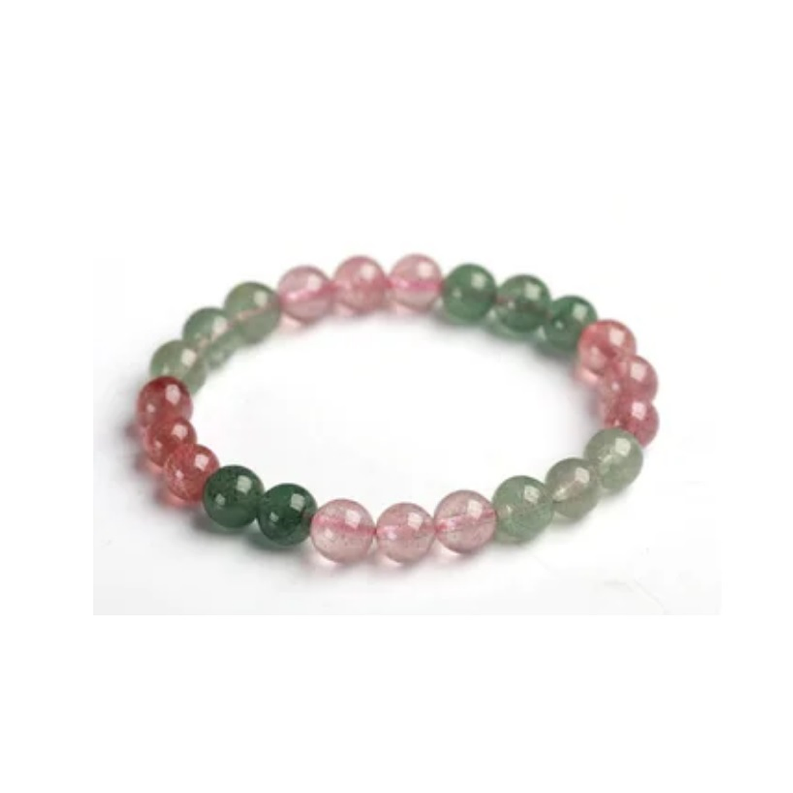 Manilla Cuentas Cuarzo Fresa 6 M 156 1