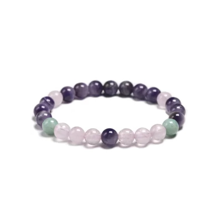 Manilla Pulsera Cuentas Amatista A01166 1