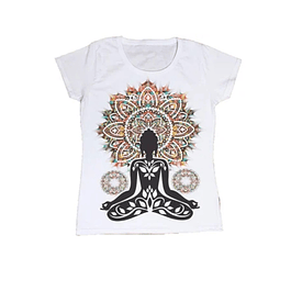 Camiseta Mujer Meditación 17226