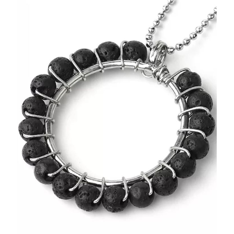 Collar Mujer Circular Onix G565 1