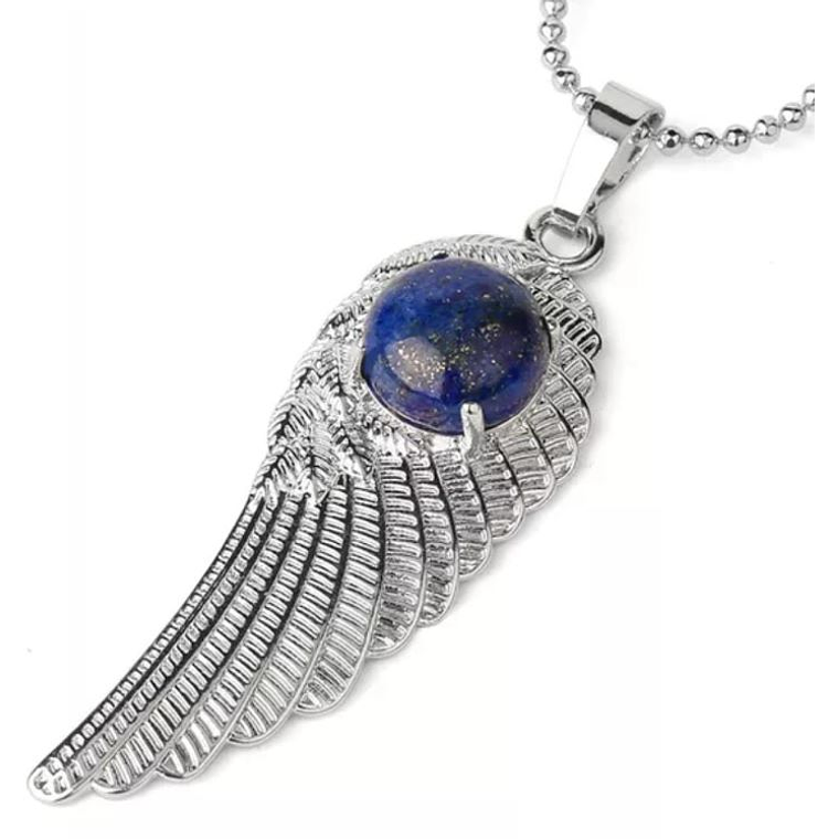 Collar Dije Mujer Ala Angel Arena G497 1