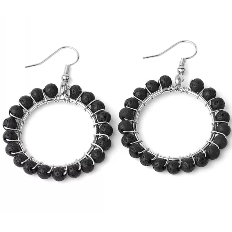 Aretes Mujeres Circular Onix G572 1