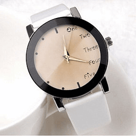 Reloj Sport Analogico  Color Blanco