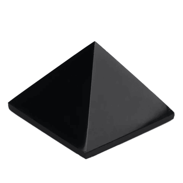 Pirámide Piedra Natural Obsidiana 40mm 03198