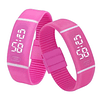 Reloj Digital Deportivo Mujer Silicona Vot6 Color Rosado