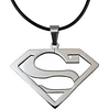 Dije Collar Acero Inoxidable Estilo Superman