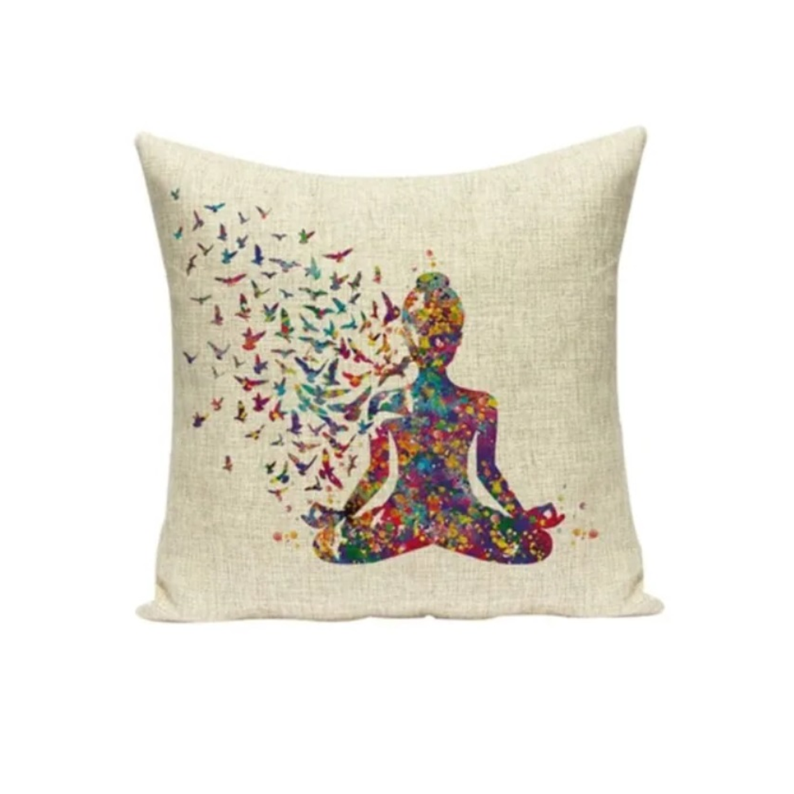 Funda Almohada Estampado Acuarela Zen 14226 1