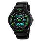 SKMEI 0931 Reloj Hombre Digital Analogo Cuarzo - Negro Verde - Miniatura 1
