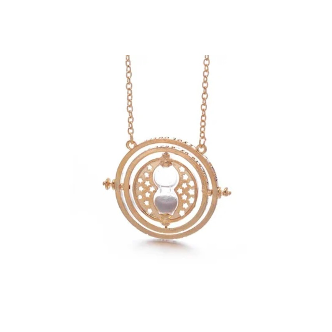 Dije Harry Potter Gira Tiempos Color Dorado Gris 2