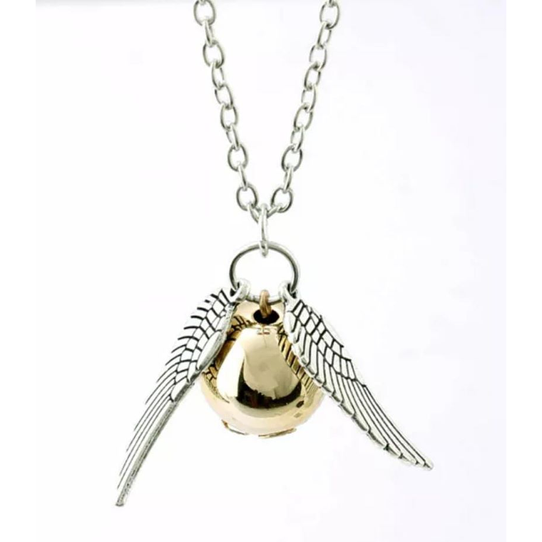 Dije Harry Potter Snitch Dorada Plateada  1